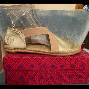 Tory Burch Catalina Espadrdrille Size 10 1/2